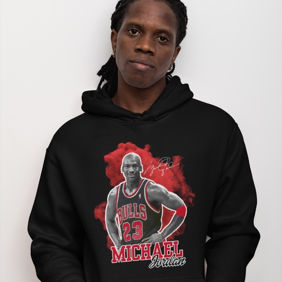 MICHAEL JORDAN: UNISEX CUSTOM HOODIE - Picture 1 of 4